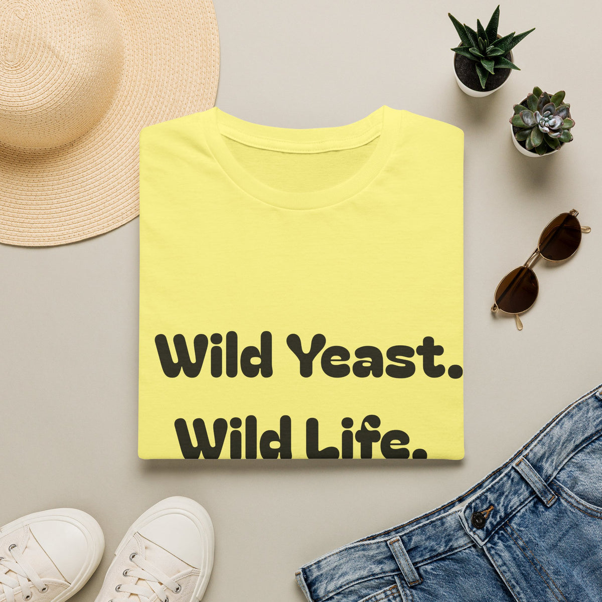 Wild Yeast Wild Life T-Shirt | Baking Humor Shirt