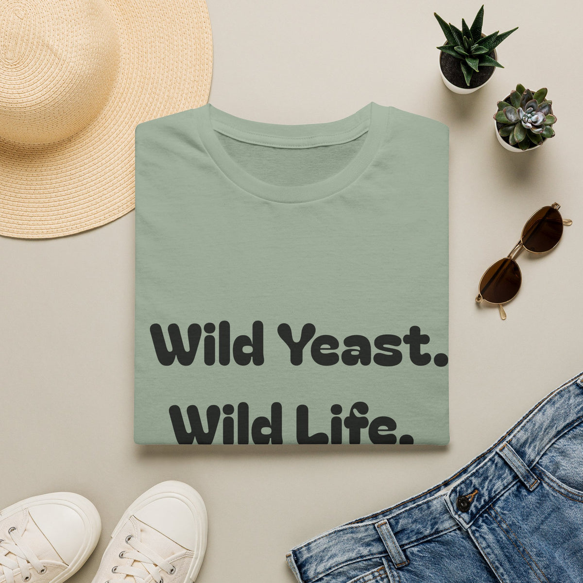 Wild Yeast Wild Life T-Shirt | Baking Humor Shirt