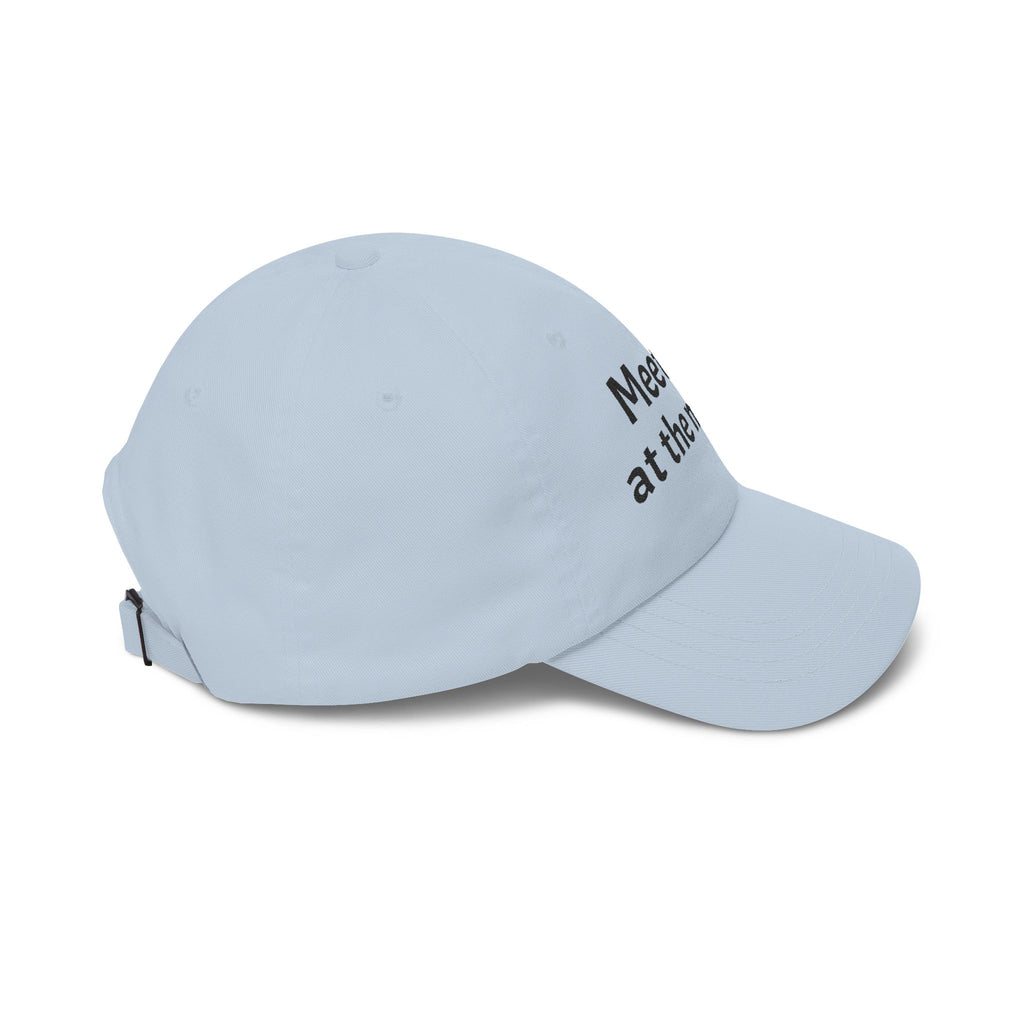 Meet Me at the Market Classic Trucker Cap | Embroidered White Baseball Hat