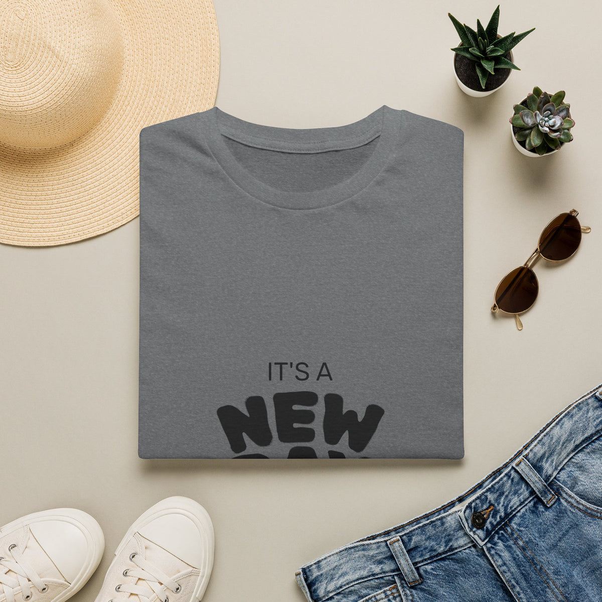 It's a New Day Rise n Shine for the Sourdough T-Shirt | Positive Quote Graphic Tee