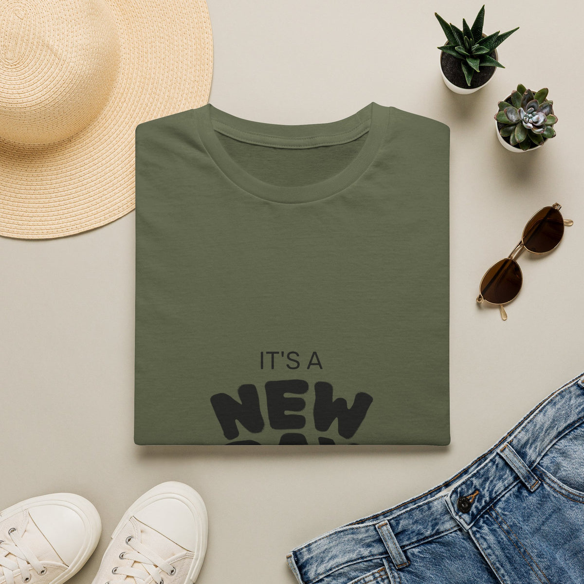 It's a New Day Rise n Shine for the Sourdough T-Shirt | Positive Quote Graphic Tee