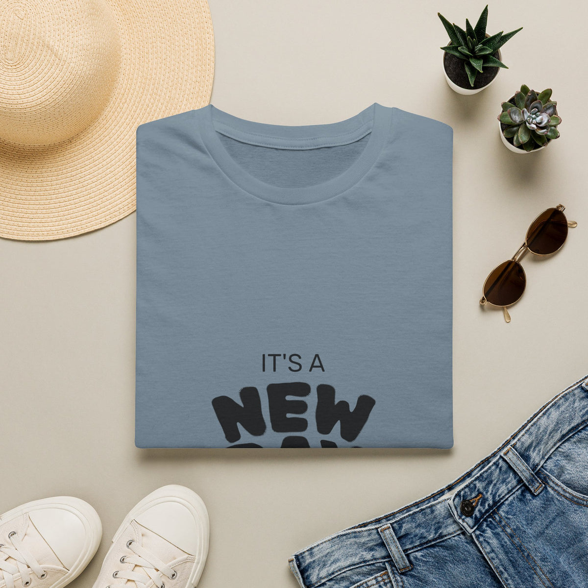 It's a New Day Rise n Shine for the Sourdough T-Shirt | Positive Quote Graphic Tee