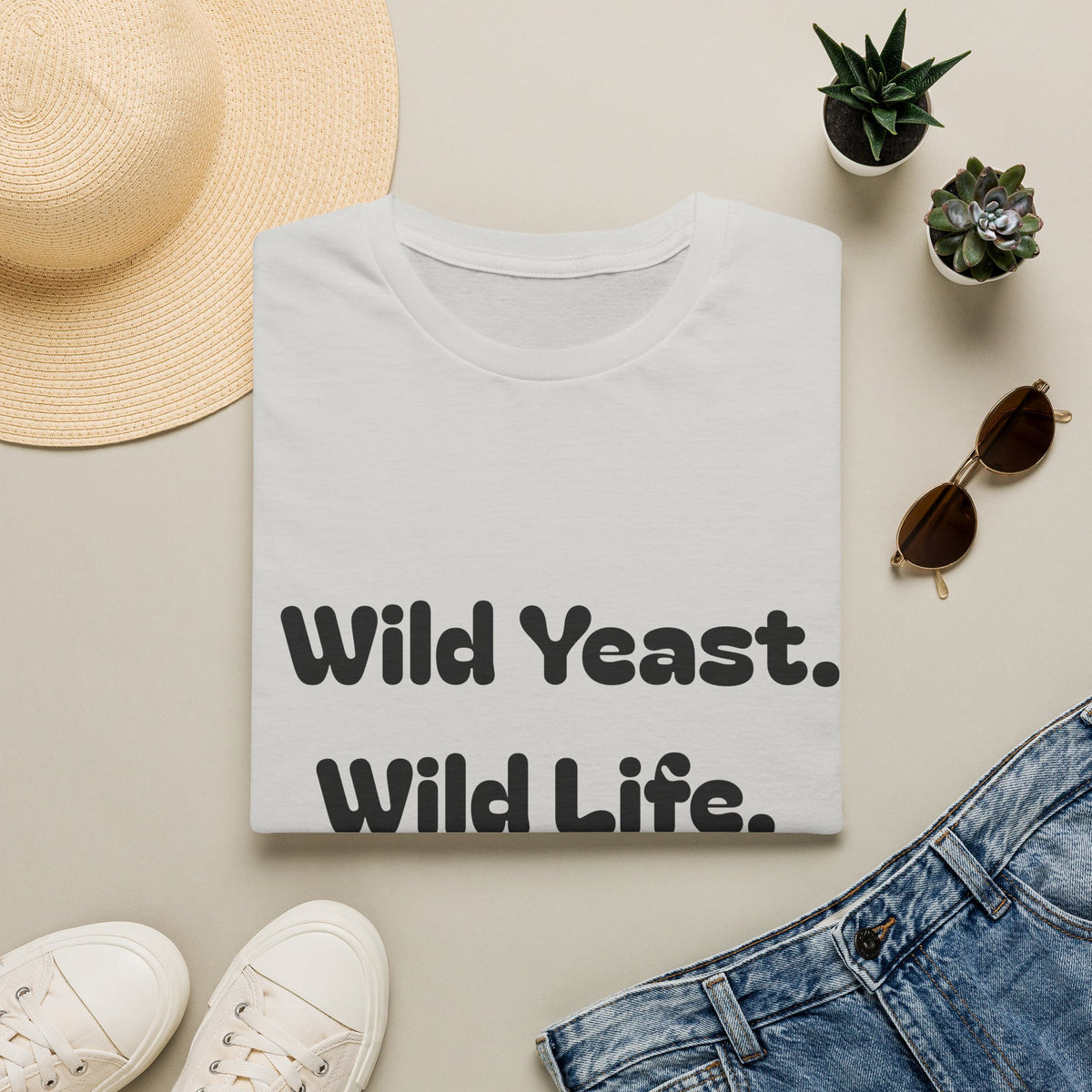 Wild Yeast Wild Life T-Shirt | Baking Humor Shirt