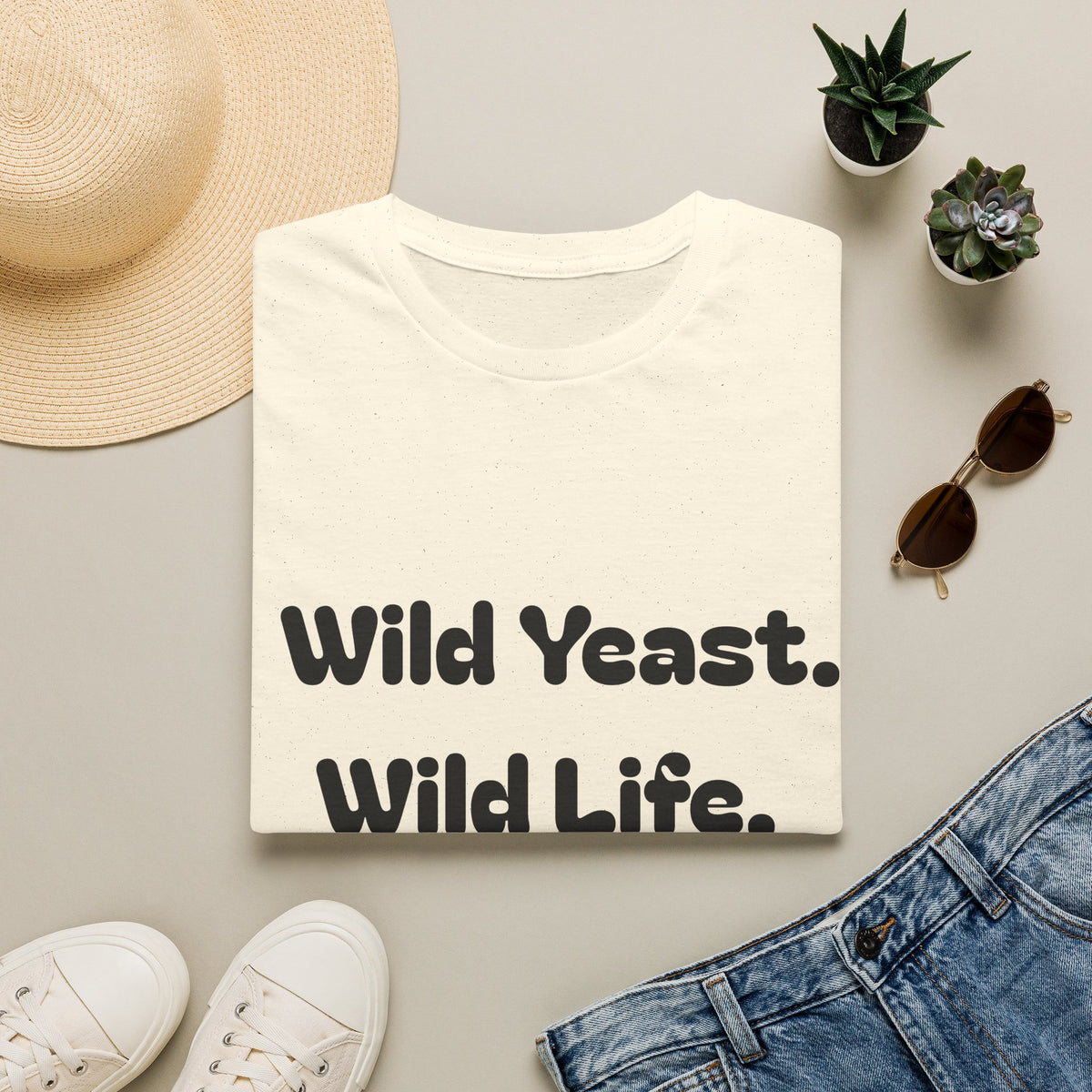 Wild Yeast Wild Life T-Shirt | Baking Humor Shirt