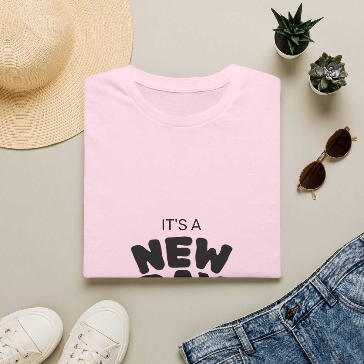 It's a New Day Rise n Shine for the Sourdough T-Shirt | Positive Quote Graphic Tee