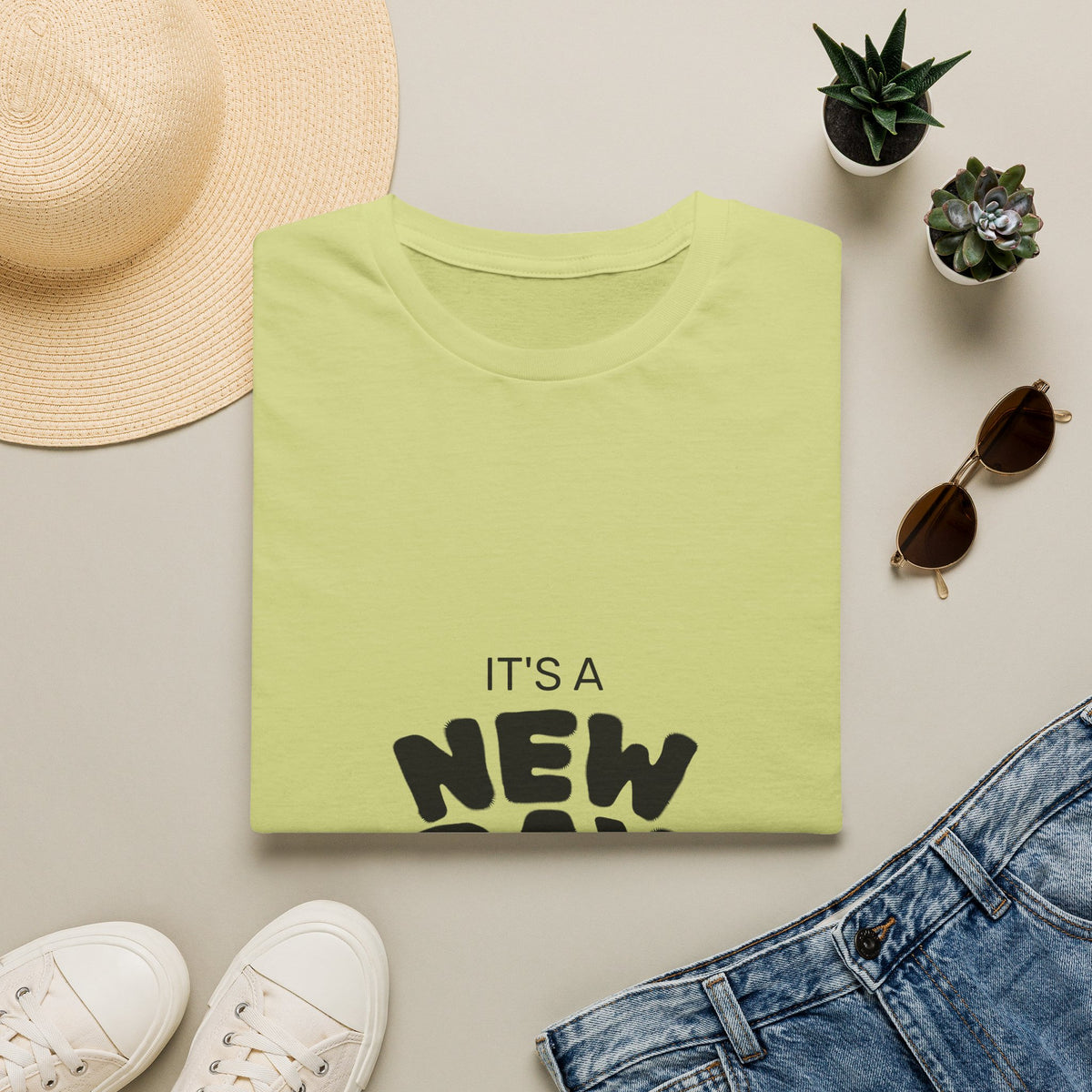 It's a New Day Rise n Shine for the Sourdough T-Shirt | Positive Quote Graphic Tee
