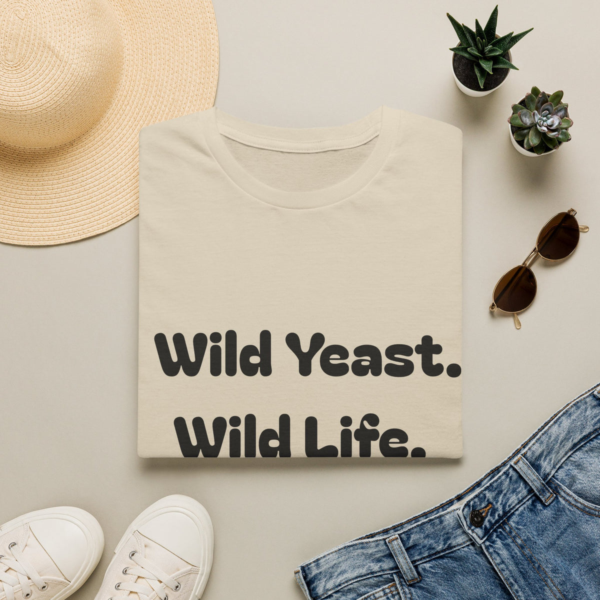 Wild Yeast Wild Life T-Shirt | Baking Humor Shirt