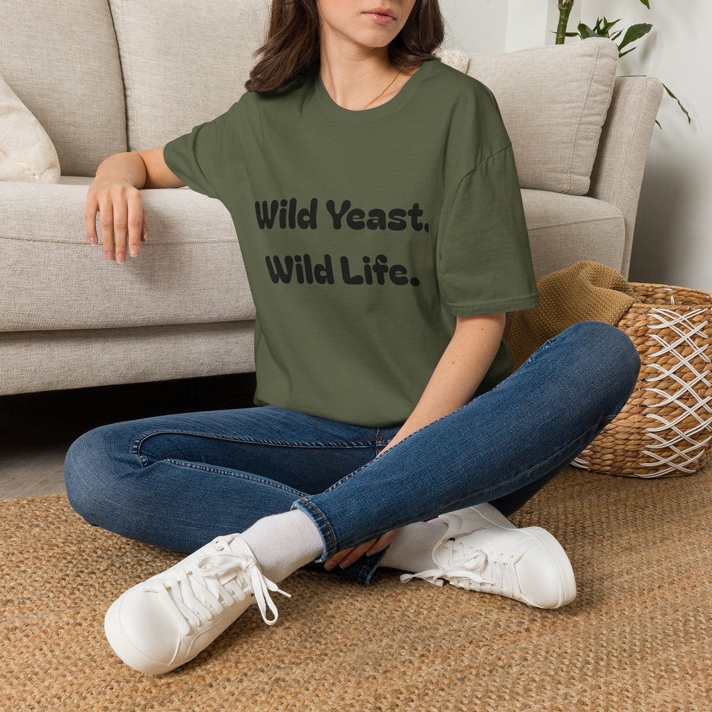 Wild Yeast Wild Life T-Shirt | Baking Humor Shirt