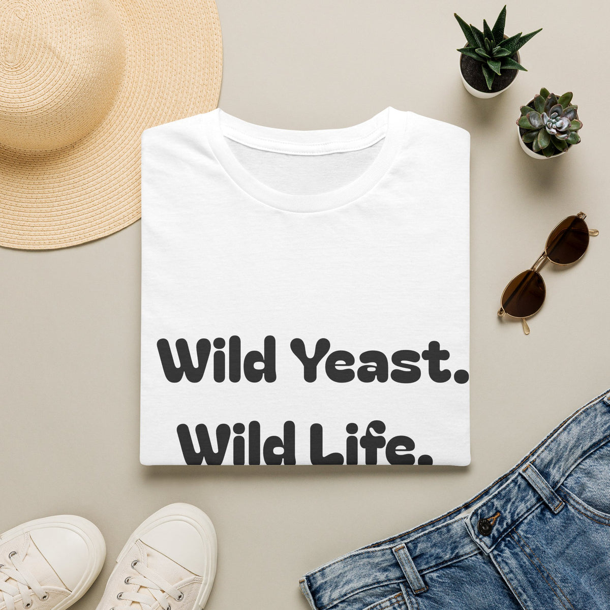 Wild Yeast Wild Life T-Shirt | Baking Humor Shirt