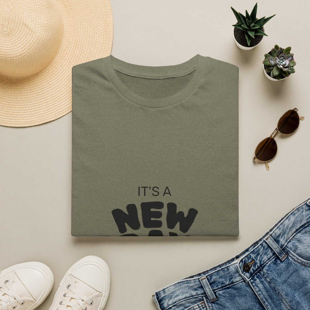 It's a New Day Rise n Shine for the Sourdough T-Shirt | Positive Quote Graphic Tee