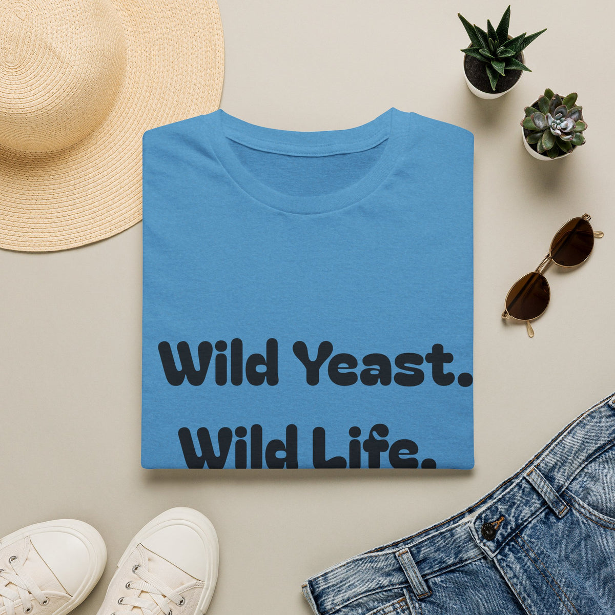 Wild Yeast Wild Life T-Shirt | Baking Humor Shirt