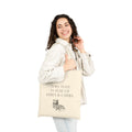 Canvas Tote Bag — "This Tote Is Full of Vibes & Carbs" Bakery Lovers Tote