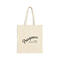Progress Over Perfection Canvas Tote Bag