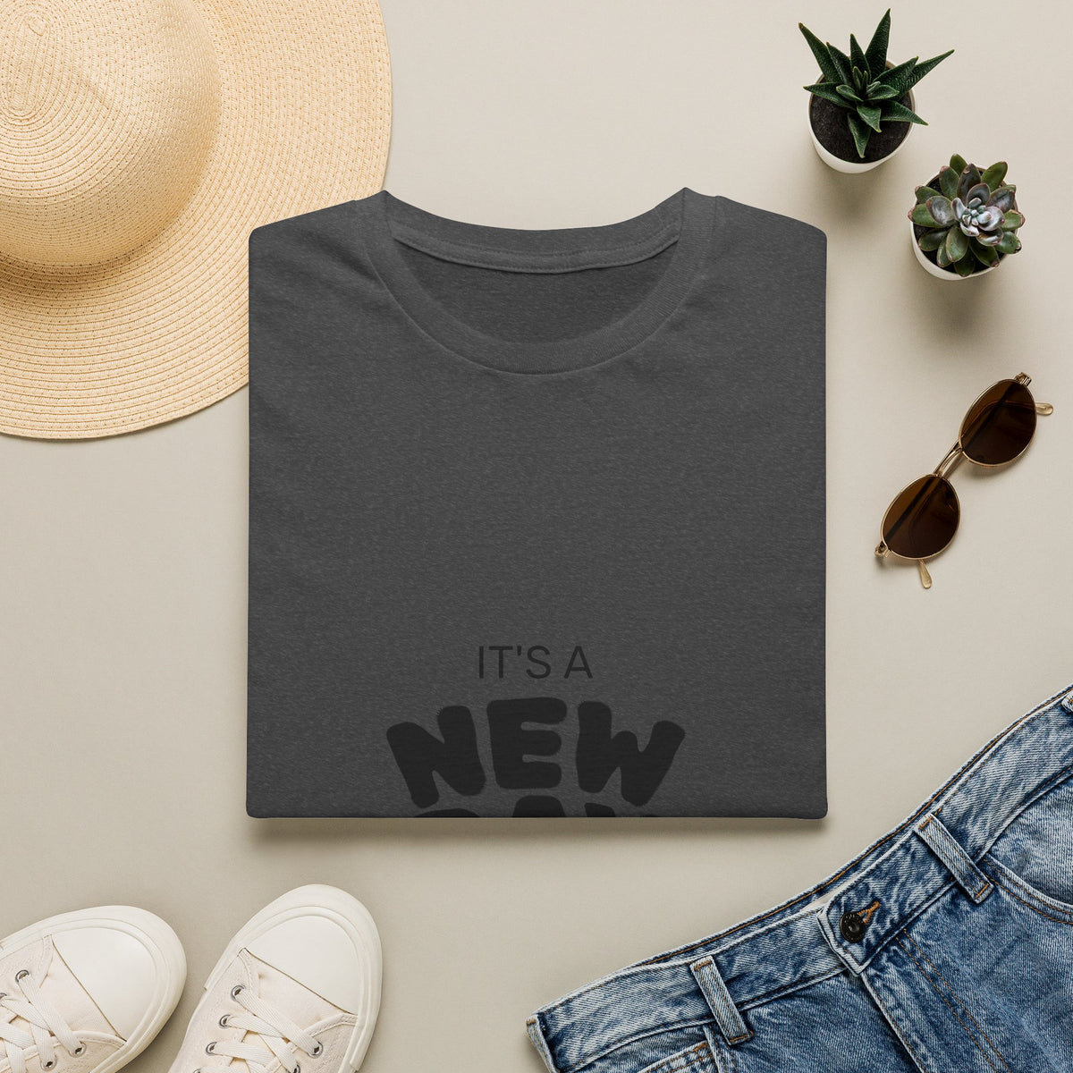 It's a New Day Rise n Shine for the Sourdough T-Shirt | Positive Quote Graphic Tee