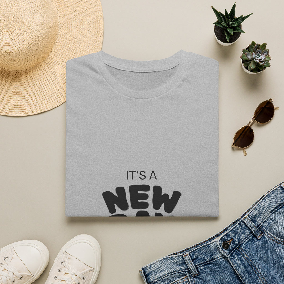 It's a New Day Rise n Shine for the Sourdough T-Shirt | Positive Quote Graphic Tee