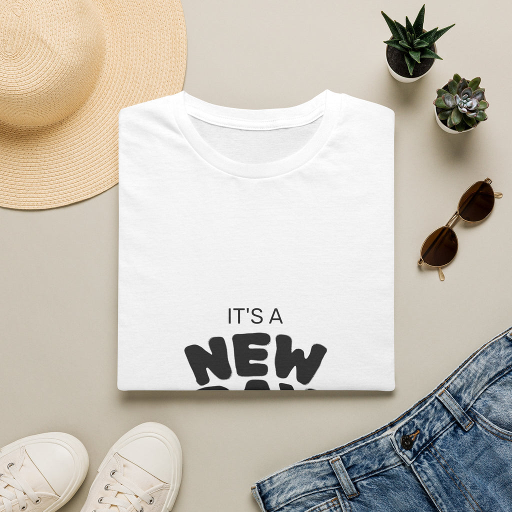 It's a New Day Rise n Shine for the Sourdough T-Shirt | Positive Quote Graphic Tee