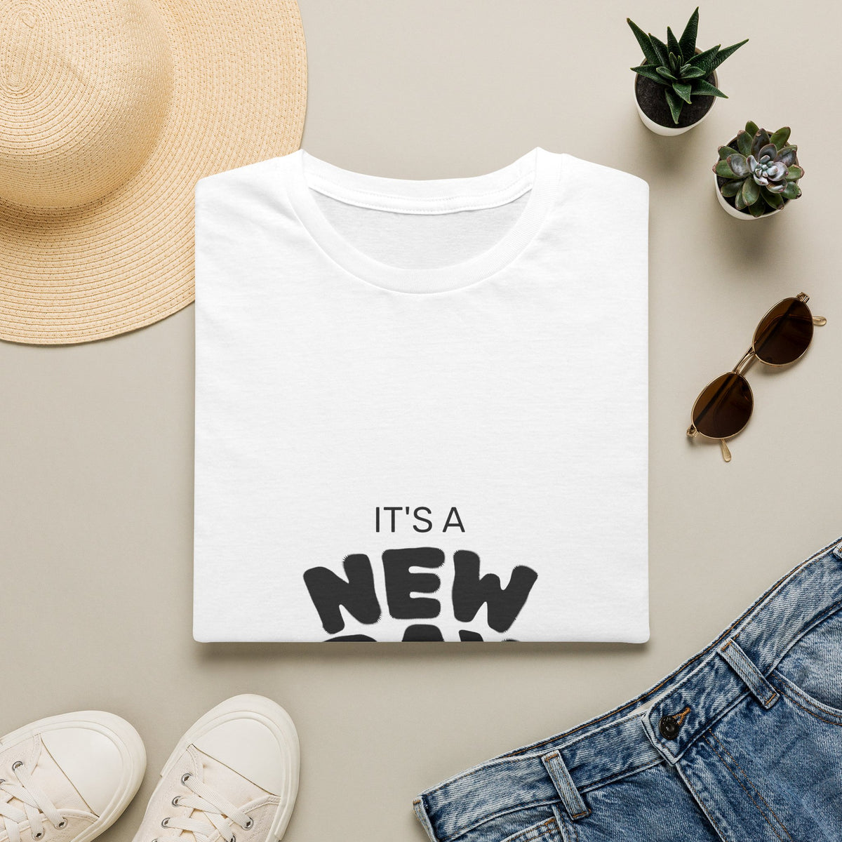It's a New Day Rise n Shine for the Sourdough T-Shirt | Positive Quote Graphic Tee