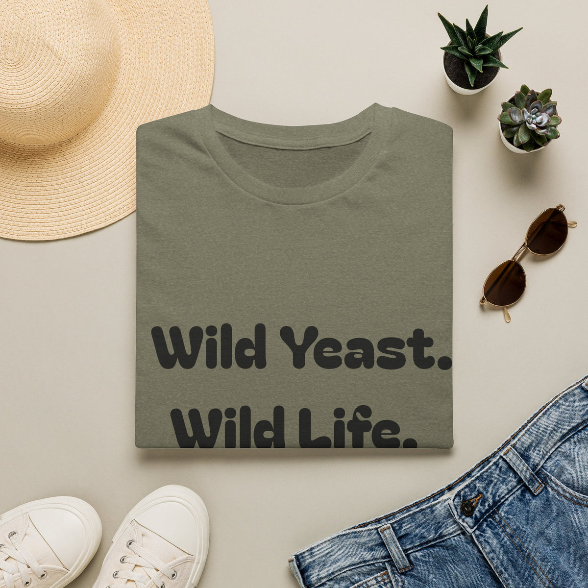 Wild Yeast Wild Life T-Shirt | Baking Humor Shirt