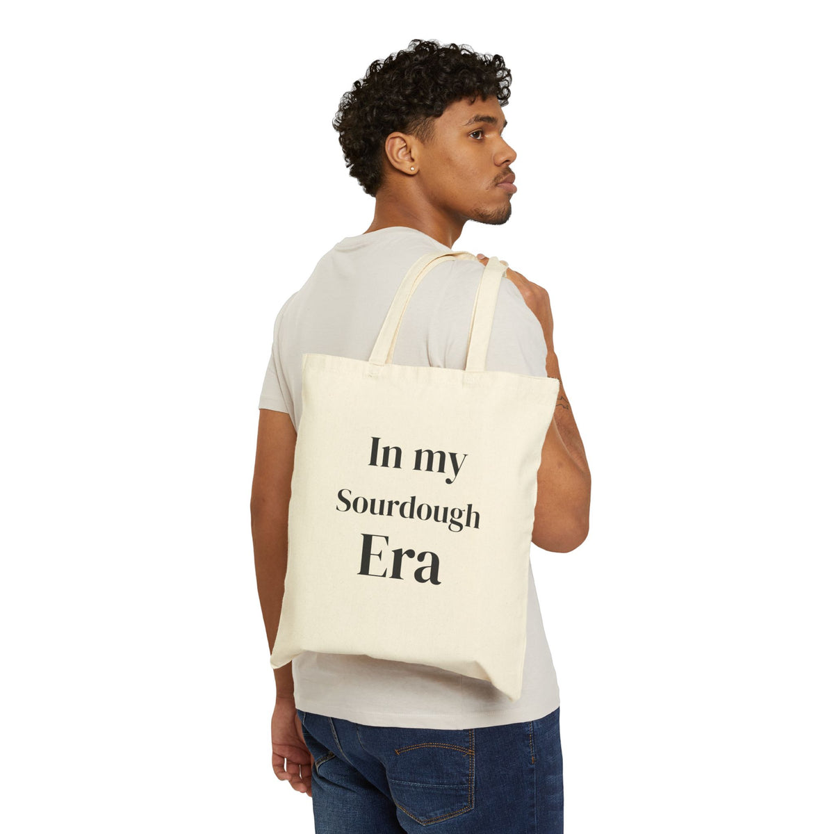 In My Sourdough Era Tote Bag | Sourdough Baking/Shopping Canvas Tote