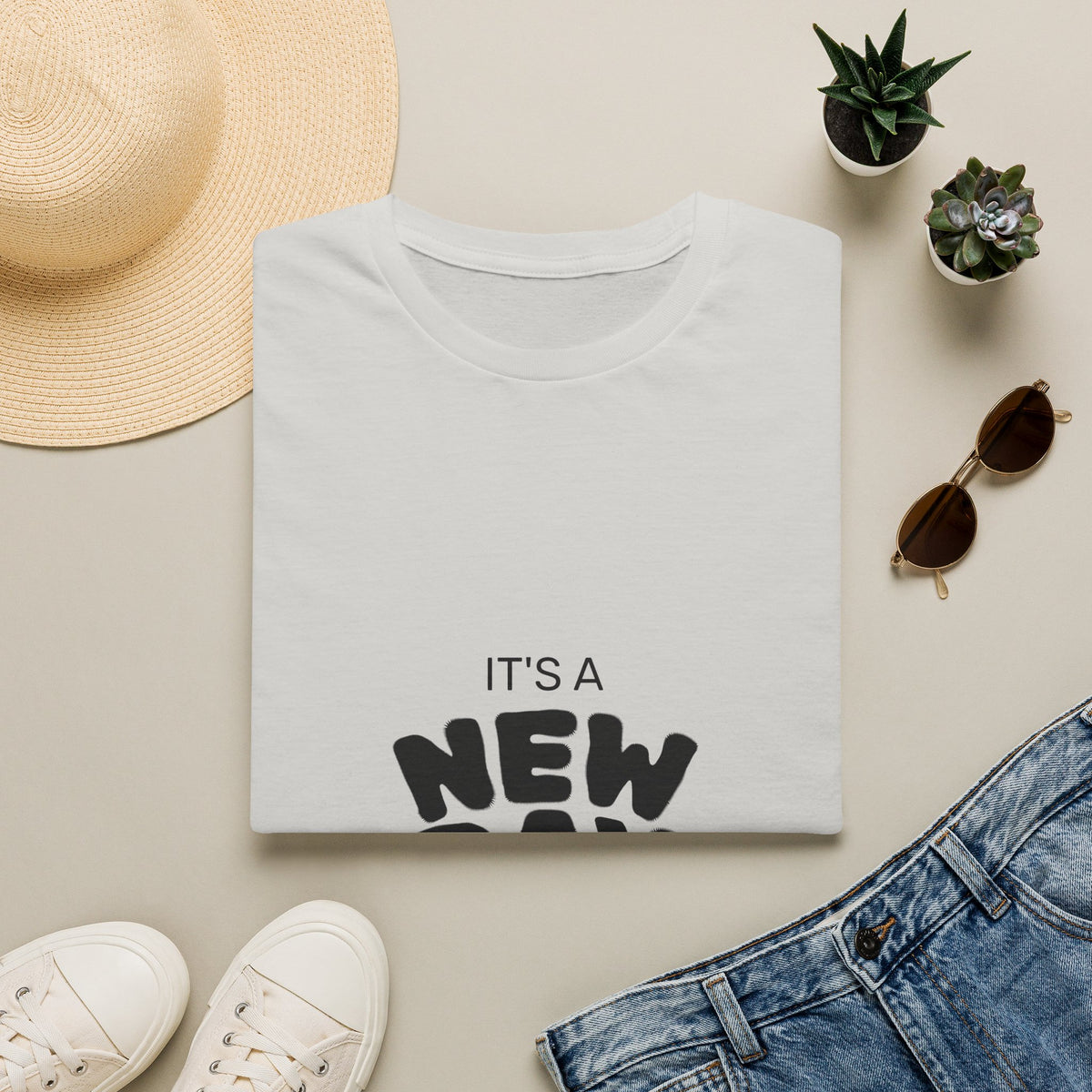It's a New Day Rise n Shine for the Sourdough T-Shirt | Positive Quote Graphic Tee